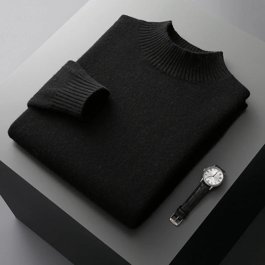 Montervo Mock Neck Pullover