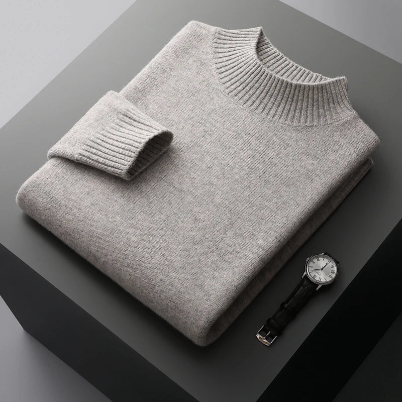 Montervo Mock Neck Pullover