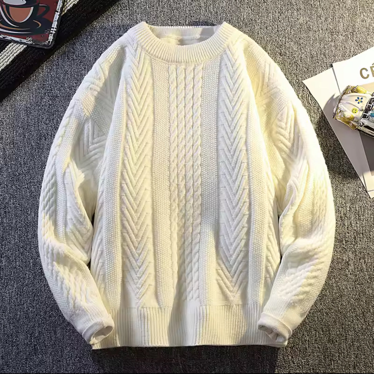 Knitted Pullover Sweater