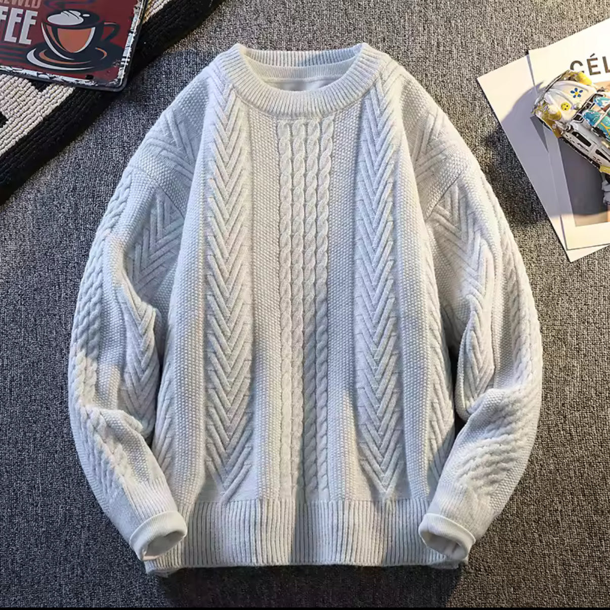 Knitted Pullover Sweater